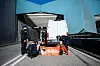 Aufnahme von Klimaaktivisten auf der A7.