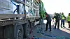 Bei der Kontrolle an der A1 fielen den Beamten zahlreiche Verstöße bei der Ladungssicherung auf.