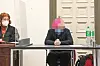 Der Angeklagte im Prozess
