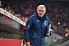 Hermann Gerland an der Trainerbank des FC Bayern München