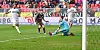 Dimitrios Diamantakos erzielt das 2:2 für den FC St. Pauli.