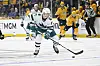 Nico Sturm im Trikot der San José Sharks