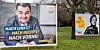 Konnten beide nicht überzeugen: Wahlwerbung von Marcus Weinberg (CDU) und Anne von Treuenfels (FDP) für die Bürgerschaftswahl 2020 in Hamburg.