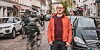 Bastian Hagmaier (29) soll Ottensen so umplanen, dass die Menschen durch weniger Autos mehr Lebensqualität bekommen.
