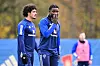 Guilherme Ramos und Stephan Ambrosius im HSV-Training