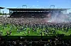 Platzsturm im Millerntor-Stadion beim St. Pauli-Aufstieg