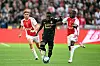 Zweinkampf im Spiel zwischen Feyenoord Rotterdam und Ajax Amsterdam.