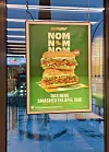 Werbeplakat in einem Subway-Restaurant.