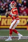 Patrick Mahomes auf dem Spielfeld