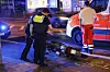 Polizei und Rettungskräfte an der Unfallstelle in Billstedt.