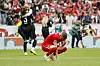 Matthias Ginter weint nach der Niederlage gegen Eintracht Frankfurt