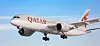 Eine Boeing 787 „Dreamliner“ der Fluggesellschaft Qatar Airways.