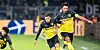 Thorgan Hazard (l.) und Mats Hummels, hier für den BVB in der Champions League am Ball, mussten gegen Braunschweig verletzt raus.