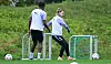 Jackson Irvine spielt einen Pass