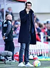 HSV-Sportvorstand Jonas Boldt beim Testspiel gegen Köln