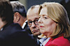 Bundeskanzler Friedrich Merz (CDU) und seine Sozialministerin Bärbel Bas (SPD) am Donnerstag in Berlin