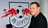 Max Eberl bei seiner Vorstellung in Leipzig