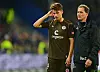Luca Zander mit St. Pauli-Arzt Volker Carrero