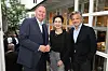 Kultursenator Carsten Brosda, Thalia-Intendantin Sonja Anders, Block-Chef Carsten Horn (v.l.)
