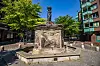 Der Minerva-Brunnen in Altona-Altstadt (Archivbild).