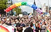 Christopher Street Day Parade in Hamburg