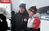Michael Antwerpes moderiert für die ARD meist Biathlon (hier mit Expertin Kati Wilhelm).