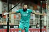 Karim Benzema feiert seinen späten Siegtreffer im Spitzenspiel gegen Valencia