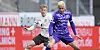Jannes Wieckhoff (l., hier gegen Torschütze Marc Heider) feierte in Osnabrück ein Kurz-Comeback.