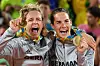 Laura Ludwig (l.) und Kira Walkenhorst
