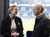 Martina Voss-Tecklenburg und Olaf Scholz