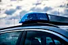Das Blaulicht eines Polizei-Wagend (Symbolbild).