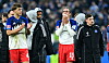 Enttäuschte HSV-Profis nach der bitteren Pleite gegen Wolfsburg
