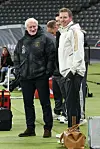 Rudi Völler und Julian Nagelsmann beim Training der Nationalmannschaft