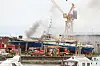 Feuer auf Lotsenboot – Großeinsatz in Wewelsfleth