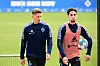 HSV-Profis Sonny Kittel und Ludovit Reis im Training