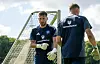 Daniel Heuer Fernandes und Daniel Peretz im Training
