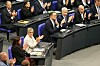 Applaus bei den Fraktionsspitzen von Grünen und Union nach der Wahl der neuen Richter für das Bundesverfassungsgericht.