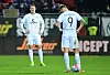 St. Pauli-Profis Eric Smith und Guido Burgstaller