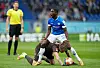 Braydon Manu im Spiel gegen St. Pauli