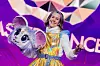 Wolke Hegenbarth, Schauspielerin, steht als Figur 'Die Maus' in der Prosieben-Show 'The Masked Dancer' auf der Bühne