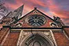Das Portal der Jacobikirche an der Steinstraße stammt aus dem 14. Jahrhundert.
