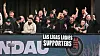 Bei der Baller League: Fans der Mannschaft Las Ligas Ladies sind gut gelaunt.