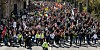 15.000 Corona-Leugner spazierten am Samstag durch Stuttgart.