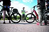 Ein Sicherheitstraining für Radfahrer, die mit einem E-Bike unterwegs sind. Auch in Hamburg wird so etwas angeboten.
