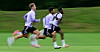 Ahlstrand, Fujita und Jones beim Lauftraining