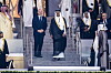 Gianni Infantino (l.) und der Emir von Katar (r.).