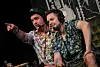 Florian Diedrich alias 'LeFloid' und YouTuber 'Der Olli' auf der Videospielemesse Gamescom
