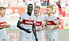Waldemar Anton, Maximilian Mittelstädt, Chris Führich, Silas vom VfB Stuttgart