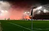Beim Derby gegen den HSV brannte es bunt in der Südkurve am Millerntor.