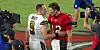 Drew Brees (l.) und Tom Brady greifen noch einmal an.